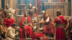 Jésus moqué et battu par les soldats romains