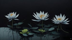 Nénuphar noir