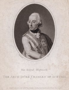 Archiduc Charles, duc de Teschen, soldat autrichien - Josef Kreutzinger