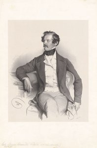 Alexander baron von Bach (1813-1893), juriste, homme politique - Josef Kriehuber