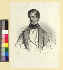Baron Anton v. Doblhoff - Josef Kriehuber