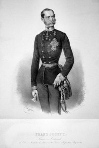 François-Joseph Ier 1860 Litho 01 - Josef Kriehuber