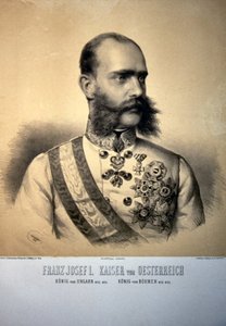 François-Joseph Ier. 1873 Litho - Josef Kriehuber