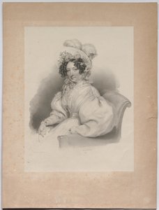 Gabrielle Auersperg, née Lobkowitz - Josef Kriehuber