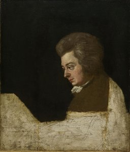 Wolfgang Amadeus Mozart 1756-1791, 1789 - Josef Lange