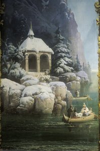 Chapelle de Tell au Vierwaldstättersee (Lac des Quatre-Cantons), 1850s