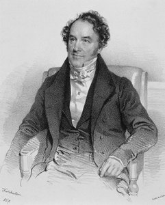 Portrait de Conradin Kreutzer ou Kreuzer (Messkirch) - Josef Nikolaus Kriehuber