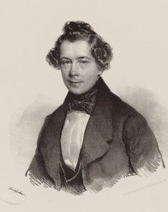 Portrait du compositeur Joseph Lanner 1801-1843, 1830 - Josef Nikolaus Kriehuber