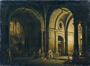 Adieu de Julius Sabinus à sa famille en prison - Josef Platzer