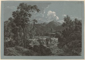 La cascade près de Schladming en Styrie - Josef Rebell