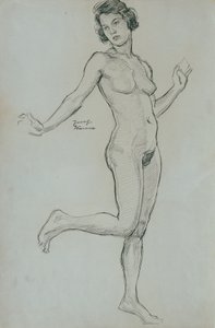 Étude de nu - Josef Wawra