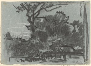 Scène de forêt - Josef Wenglein