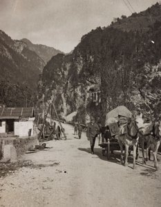 Album "Meine weltkriegs - Erinnerungen Front Sud-Ouest (Carinthie, Italie, Tyrol du Sud) 31/03/1915-12/11/1918 - Josef Zohles Wien": wagon militaire