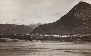 Album "Meine weltkriegs - Erinnerungen Front Sud-Ouest (Carinthie, Italie, Tyrol du Sud) 31/03/1915-12/11/1918 - Josef Zohles Wien": vue de Tolmezzo - Josef Zohles