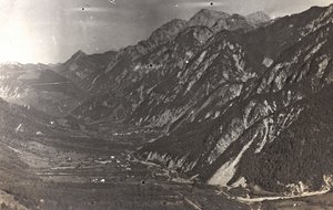Album "Meine weltkriegs - Erinnerungen South-West Front (Carinthie, Italie, Tyrol du Sud) 31/03/1915-12/11/1918 - Josef Zohles Wien": panorama - Josef Zohles