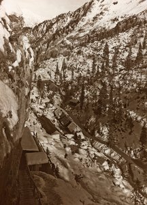 Album "Meine weltkriegs - Erinnerungen South-West Front (Carinthie, Italie, Tyrol du Sud) 31/03/1915-12/11/1918 - Josef Zohles Wien": casernes militaires - Josef Zohles