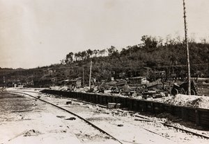 Album "Meine weltkriegs - Erinnerungen South-West Front (Carinthie, Italie, Tyrol du Sud) 31/03/1915-12/11/1918 - Josef Zohles Wien": rail et véhicules militaires - Josef Zohles
