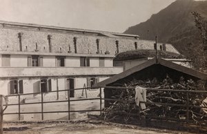 Album "Meine weltkriegs - Erinnerungen South-West Front (Carinthie, Italie, Tyrol du Sud) 31/03/1915-12/11/1918 - Josef Zohles Wien": la forteresse de Chiusaforte
