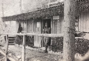 Album "Meine weltkriegs - Erinnerungen South-West Front (Carinthie, Italie, Tyrol du Sud) 31/03/1915-12/11/1918 - Josef Zohles Wien" : bureau de commandement - Josef Zohles