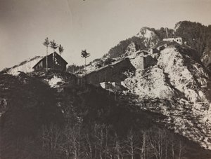 Album "Meine weltkriegs - Erinnerungen South-West Front (Carinthie, Italie, Tyrol du Sud) 31/03/1915-12/11/1918 - Josef Zohles Wien" : Fort Hensel - Josef Zohles