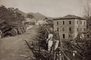 Décombres à Tolmezzo - Josef Zohles