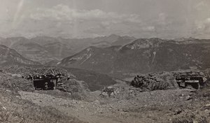 Abris pour canons dans les Alpes - Josef Zohles