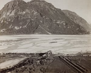 Album "Meine weltkriegs - Erinnerungen South-West Front (Carinthie, Italie, Tyrol du Sud) 31/03/1915-12/11/1918 - Josef Zohles Wien": le Tagliamento - Josef Zohles