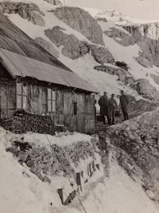 Album "Meine weltkriegs - Erinnerungen South-West Front (Carinthie, Italie, Tyrol du Sud) 31/03/1915-12/11/1918 - Josef Zohles Wien": caserne militaire - Josef Zohles