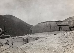 Album "Meine weltkriegs - Erinnerungen South-West Front (Carinthie, Italie, Tyrol du Sud) 31/03/1915-12/11/1918 - Josef Zohles Wien": Fort Hensel - Josef Zohles