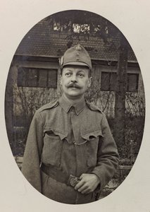 Album "Meine weltkriegs - Erinnerungen South-West Front (Carinthia, Italie, South Tyrol) 31/03/1915-12/11/1918 - Josef Zohles Wien": portrait de soldat
