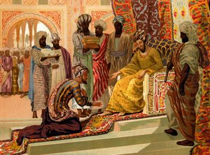 Avicenne reçu par le gouverneur d