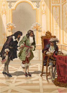 Giovanni Domenico Cassini présenté à Louis XIV par Colbert