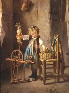 Près du rouet