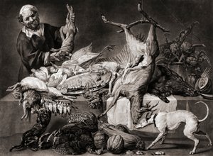 Le Garde-manger. 18ème siècle.