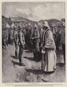 Buller décernant des VC (lithographie)