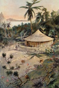 Robinson Crusoé : La tente de Will Atkins - Joseph (after) Finnemore