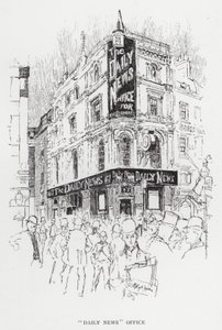 Bureau du "Daily News" - Joseph (after) Pennell