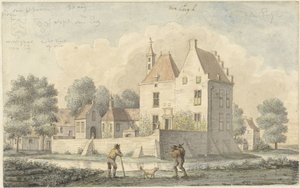 Château De Eng près de Vleuten - Joseph Adolf Schmetterling