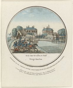 Attaque à Halfweg, 1787