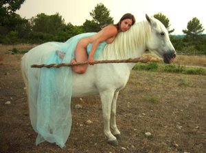 Chamane à cheval