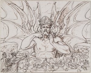 Lucifer au centre de l
