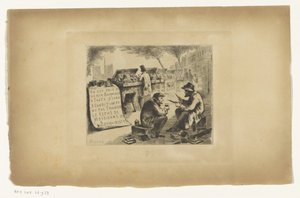 Libraires pendant le déjeuner