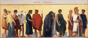 Période grecque : Esquisse pour le salon de l
