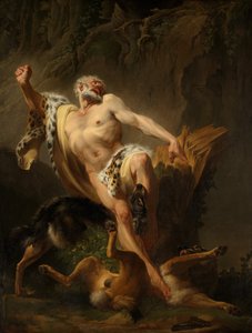 Milon de Crotone - Joseph Benoît Suvée