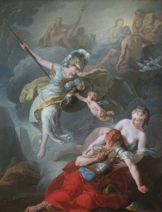 Bataille de Minerve contre Mars, 1771