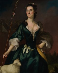 Mary Sylvester, 1754 - Joseph Blackburn
