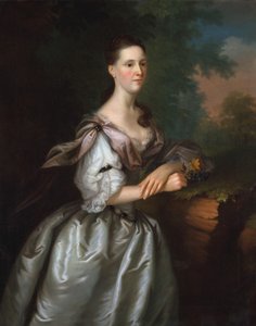 Mme Samuel Cutts, vers 1762-63 - Joseph Blackburn