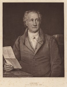 Johann Wolfgang von Goethe, poète et dramaturge allemand