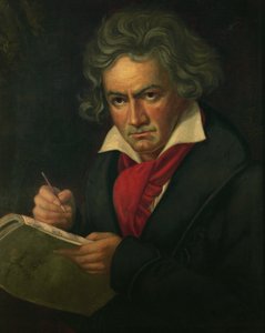 Ludwig van Beethoven ... (huile sur toile)
