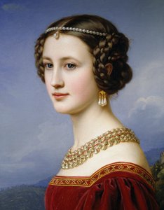 Portrait de Cornelia Vetterlein - Joseph Carl Stieler